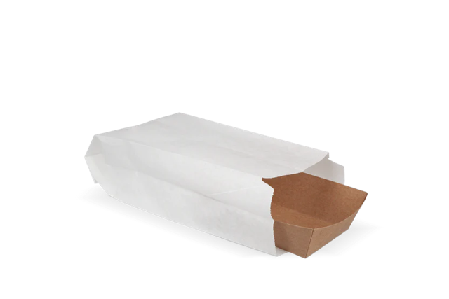 Snackzakken papier (1.5 ons) 9,5x6,5x24 cm wit 45gr (2.400 stuks) [TK-9987483]