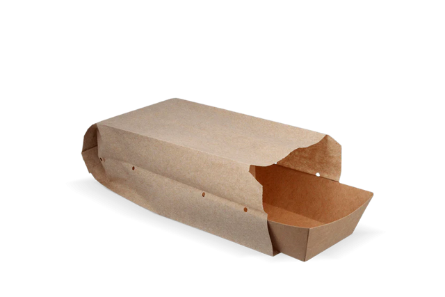 Snackzakken geperforeerd papier (0.5 pond) 10,5x8,5x27 cm kraft 50gr (1.600 stuks) [TK-9987484]