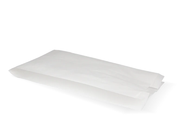 Snackzakken geperforeerd papier (2 pond) 16x10x31 cm wit 45gr (1.100 stuks) [TK-9987489]