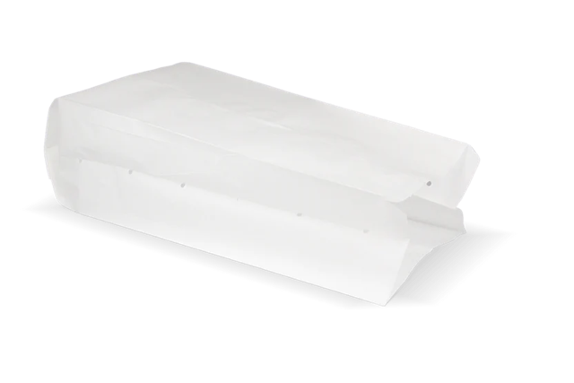Snack Bags perforated Paper (3 pond) 16x10x36 cm White 45gr (1.000 pcs)