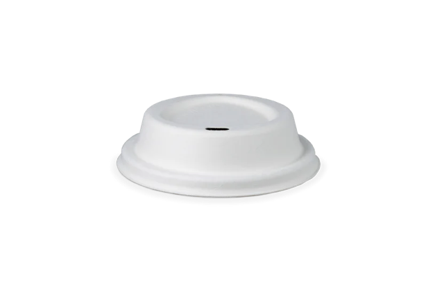 Coffee Cup Lids Sugarcane Ø9 cm (1.000 pcs)