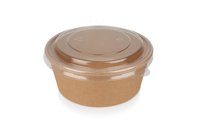 Salade Poke Bowl 750ml 26oz Ø14,8x6 cm kraft (300 stuks) [TK-9987584]