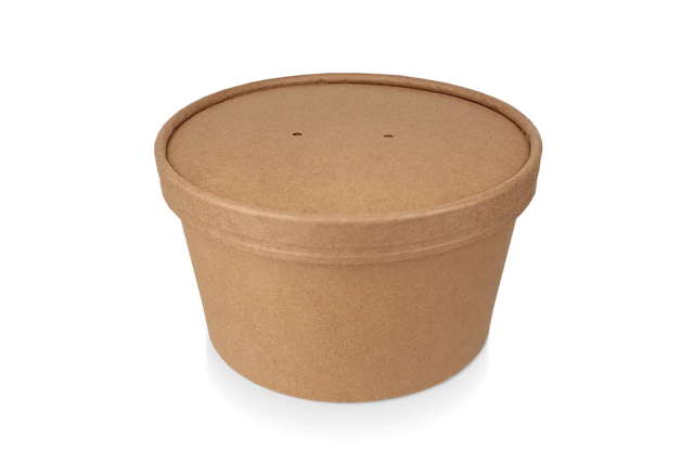 Salade Poke Bowl 1000ml 32oz Ø14,8x7,8 cm kraft (300 stuks) [TK-9987589]