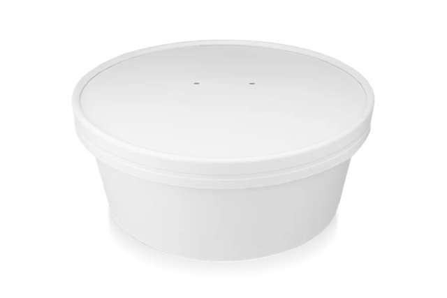Deksel Salade Poke Bowl 900-1300ml Ø18,4cm wit (150 stuks) [TK-9987596]