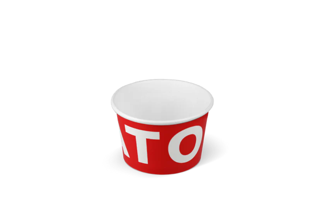 Ijsbeker karton 120ml Ø7,8cm 4oz GELATO (1.000 stuks) [TK-9987600]