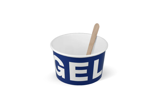 Ijsbeker karton 240ml Ø9,2 cm 8oz GELATO (1.000 stuks) [TK-9987601]