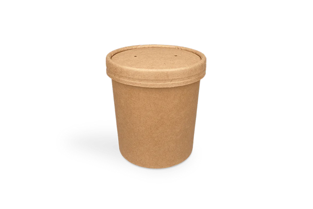 Deksel kraft soepbeker 240-360ml Ø9 cm (500 stuks) [TK-9987603]