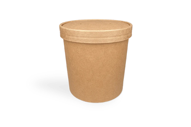 Soepbeker karton 750ml Ø11,8cm 26oz kraft (500 stuks) [TK-9987691]