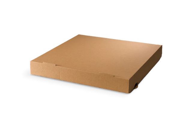 Pizzadozen 32x4,2x32cm kraft bruin (100 stuks) [TK-9987695]