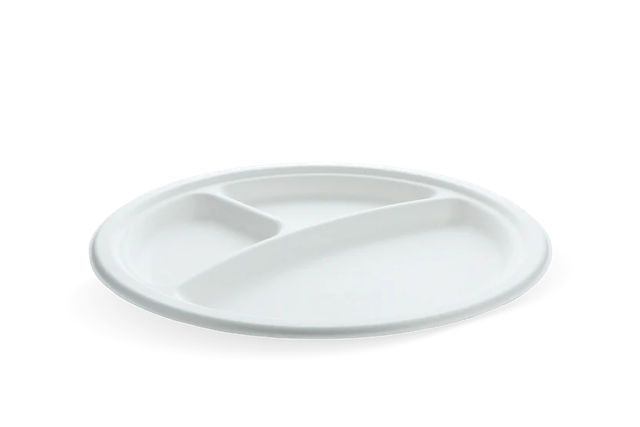 Bord suikerriet Ø26cm 3-vaks (500 stuks) [TK-9988105]