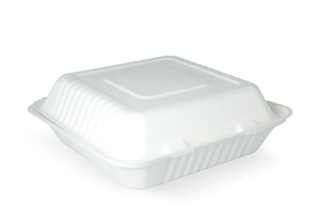 Menubox 1-vaks suikerriet 23,3x8,1x23,3 cm (200 stuks) [TK-9988194]