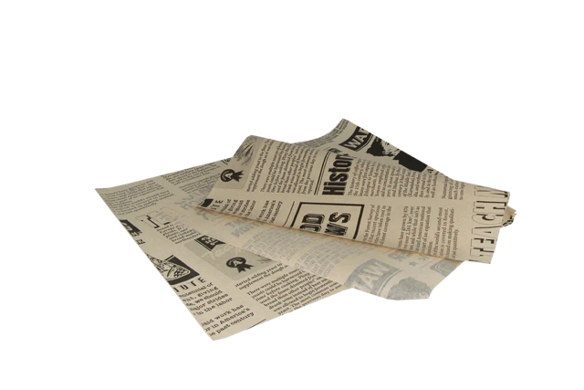 hamburgervellen vetvrij papier 33x30cm FSC®Mix krant bruin (2.000 stuks) [TK-9988203]