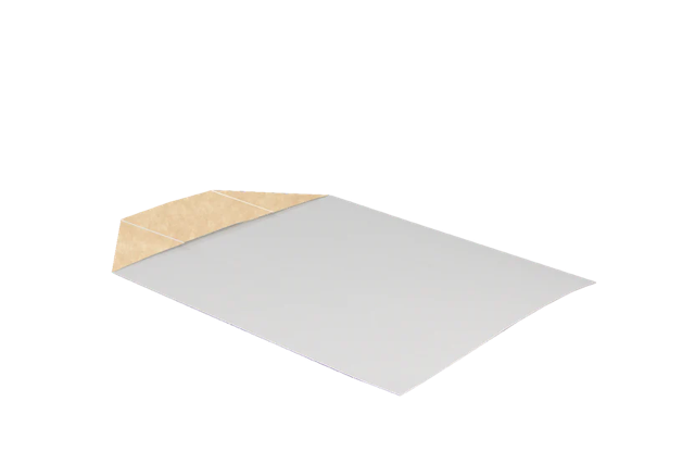 Hotdog tray 7x5x23 cm kraft/wit (1.000 stuks) [TK-9988286]