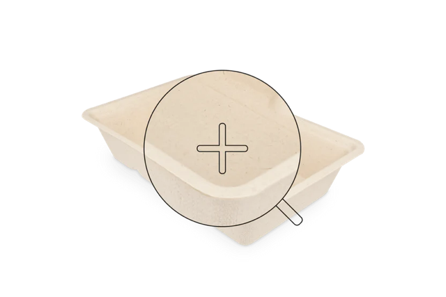 Frietbakjes A13 suikerriet (500 stuks) [TK-9988297]