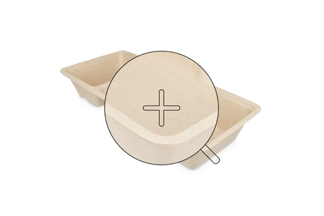 Frietbakjes A22 (A9+1) suikerriet (500 stuks) [TK-9988306]