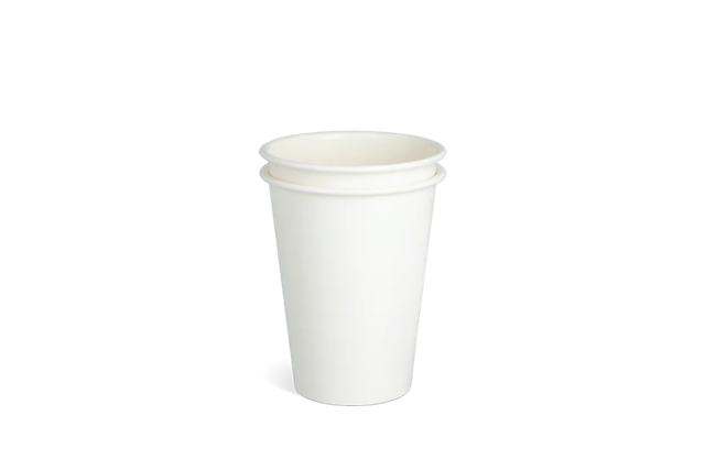 Herbruikbare koffiebeker 180cc 7.5oz Ø6,4cm wit (400 stuks) [TK-9988342]