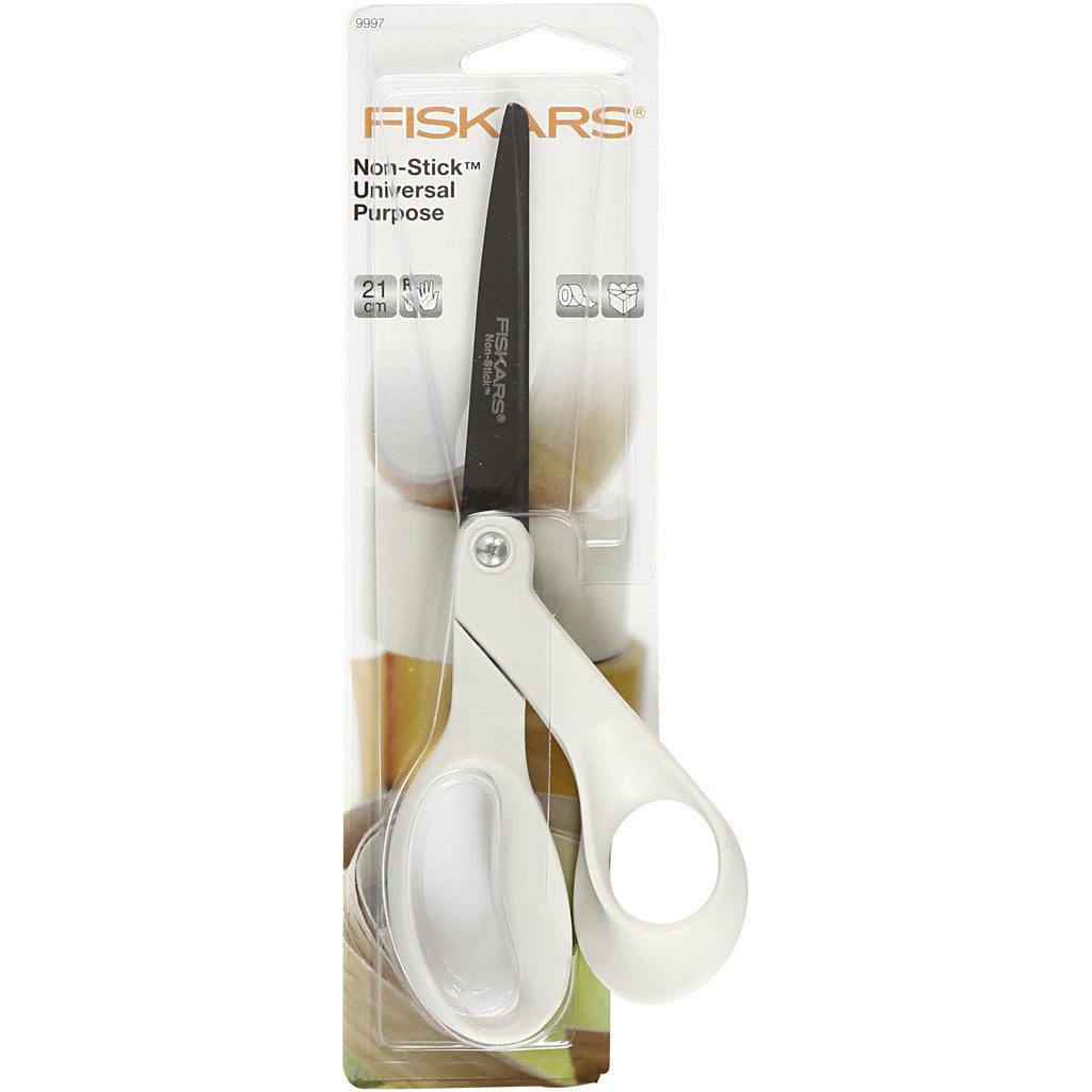 Fiskars Non-stick Algemene Schaar, L: 21 cm, rechtshandig, 1 stuk [HOB-9997]