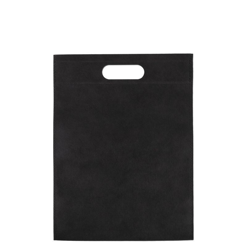 Draagtassen Non-Woven Zwart 30x40 cm (400 stuks) [FP-DNW023]