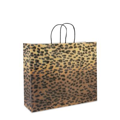Papieren Draagtassen Panter 36+12x31 cm (150 stuks) [FP-DPT038]