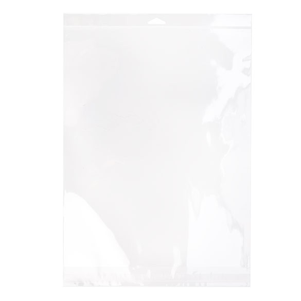 Headerbags 31,1x38,1cm Hersluitbaar en Kristalhelder (100 stuks) [HB1215S]