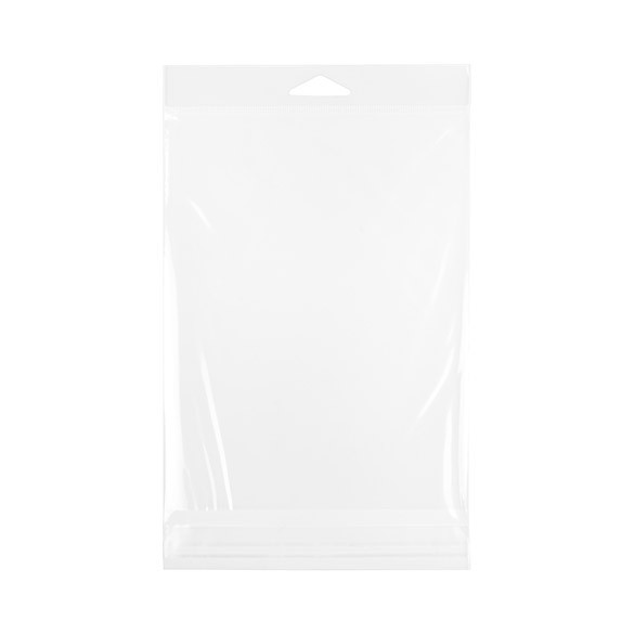 Headerbags 14,8x19,1cm Hersluitbaar en Kristalhelder (100 stuks) [HB7B2]