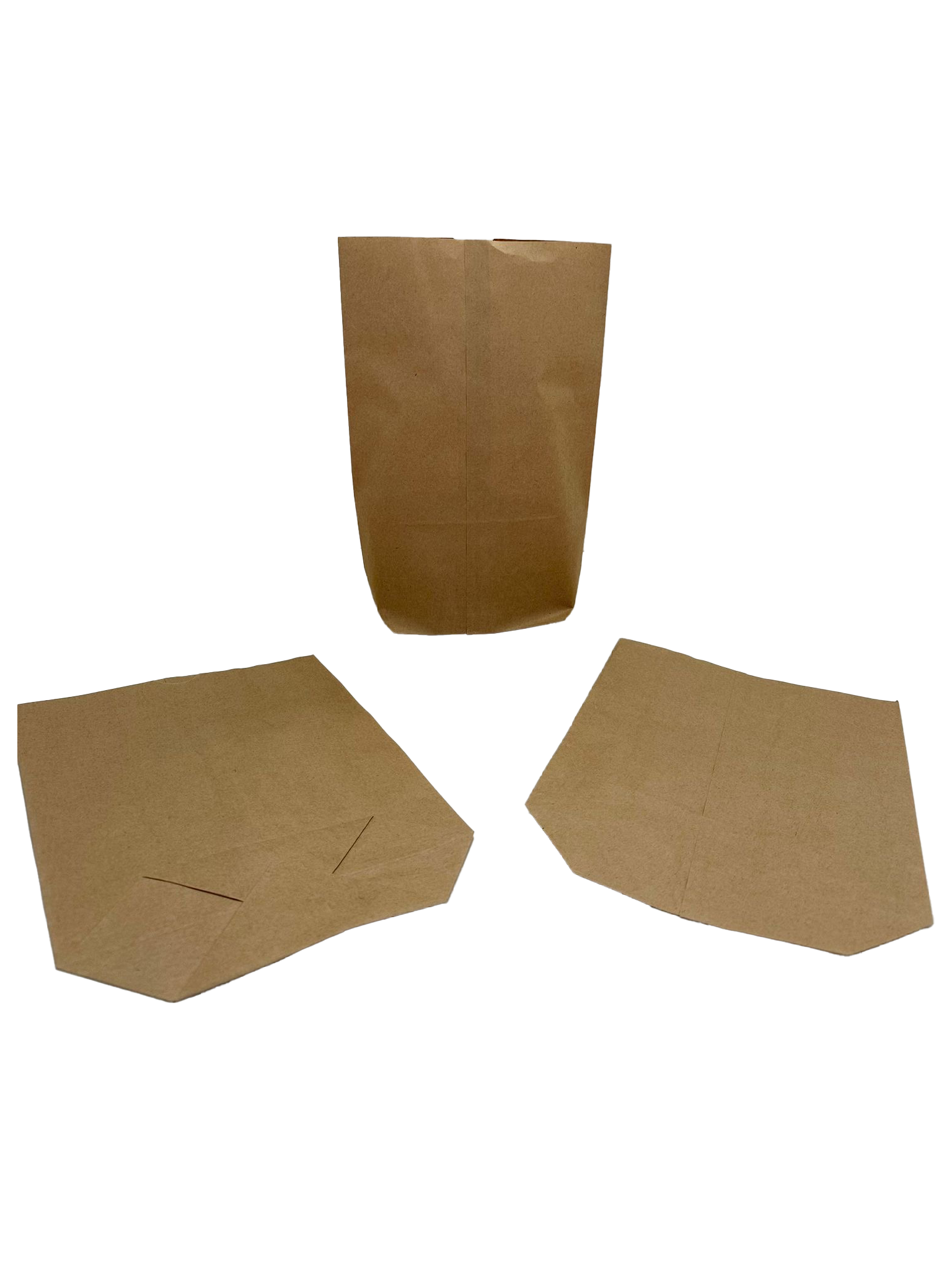 Kruisbodem Zakken (Inhoud 20 kg) 42x63 cm - 1 laags 90 g/m2 (100 Stuks) [PAK4263]