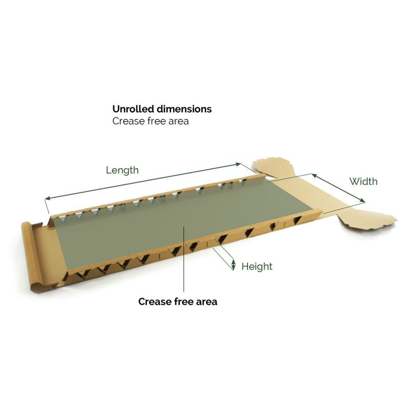 Rollor Premium 45x24,5x21,5 cm Bruin (25 stuks) [FP-ROL002]