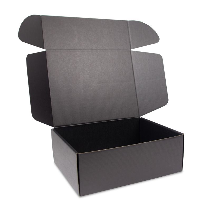 Verzenddozen 39x30x14 cm Zwart (50 stuks) [FP-VPD106]