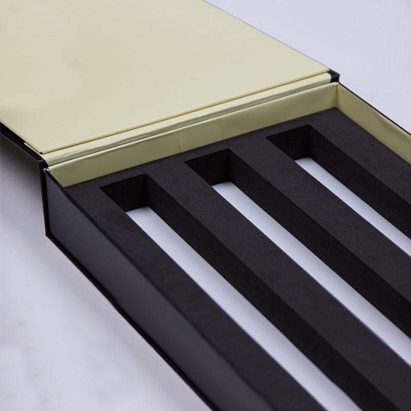 Magneetdozen met inlay 19x24,5x4,5 cm Zwart (40 stuks) [FP-VPD427]