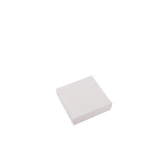 Kraft geschenkdozen met deksel 12x12x3 cm Wit (40 stuks) [FP-VPL008]
