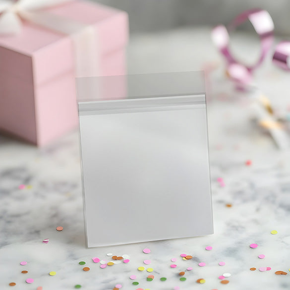 Plastic Zakken 26,5x33,7cm Transparant en Hersluitbaar (100 stuks) [B10X13PC]