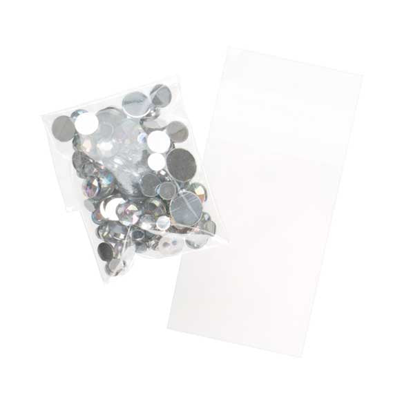Plastic Zakken 5x7cm Transparant en Hersluitbaar (100 stuks) [B1X2XL]