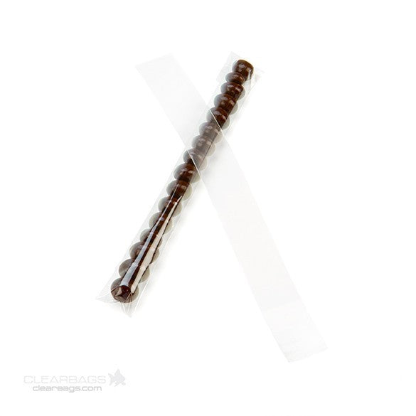Plastic Zakken 2,5x20,3cm Hersluitbaar (100 stuks) [B1X8]