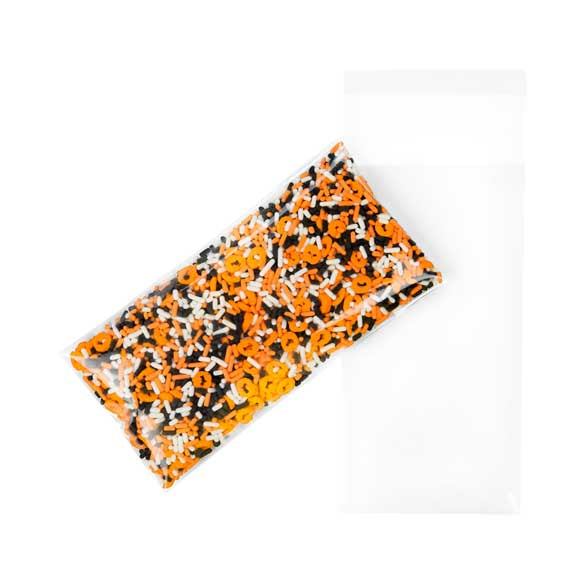 Plastic Zakken 7,5x14,6cm Transparant en Hersluitbaar (100 stuks) [B25]
