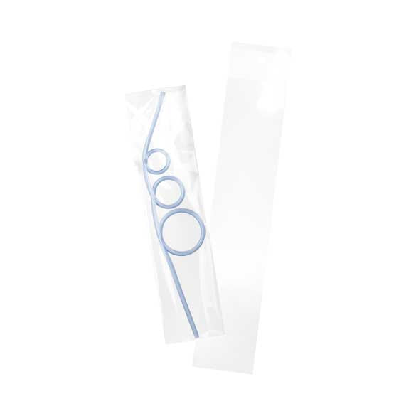 Plastic Zakken 6,4x31,1cm Transparant en Hersluitbaar (100 stuks) [B2X12]