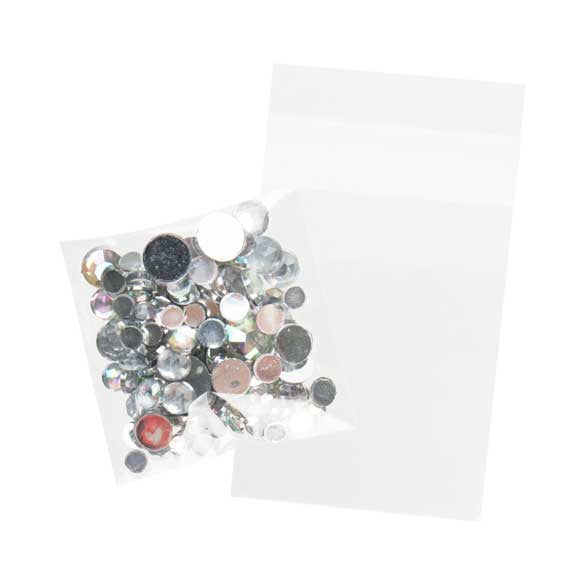 Plastic Zakken 5x5cm Transparant en Hersluitbaar (100 stuks) [B2X2E]