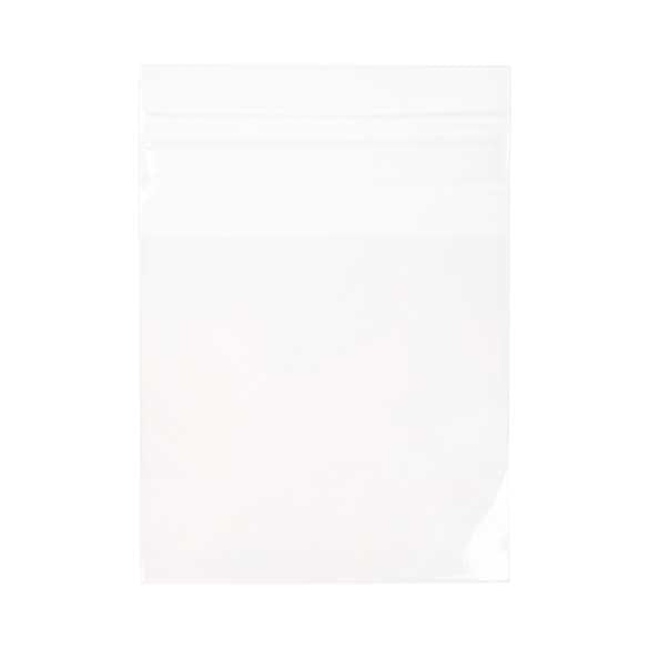 Plastic Zakken 7,3x7cm Transparant en Hersluitbaar (100 stuks) [B2X2XL]