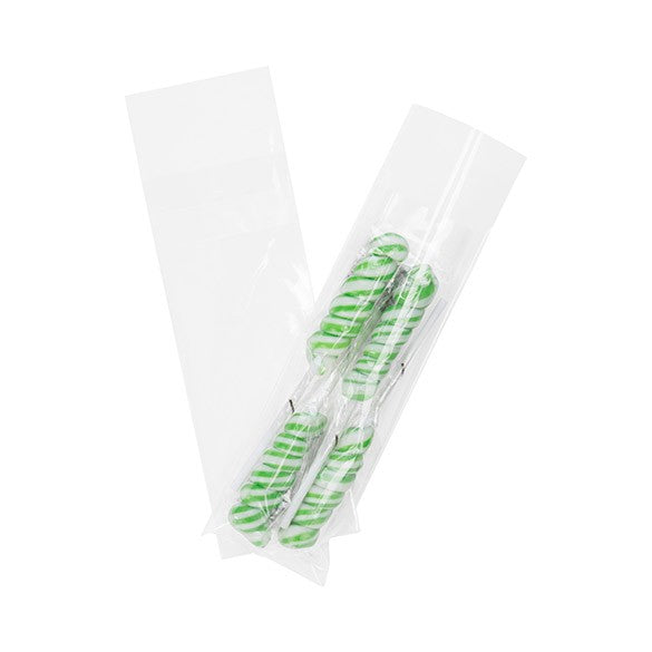 Plastic Zakken 5,6x15,4cm Transparant en Hersluitbaar (100 stuks) [B2X6SPC]