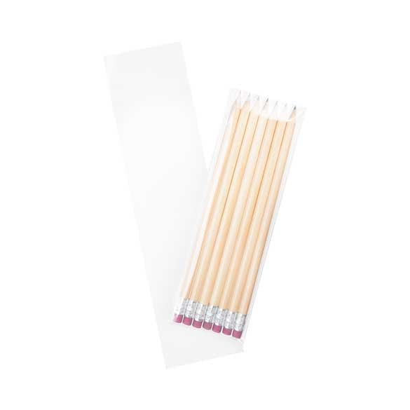 Plastic Zakken 6,5x21,5cm Transparant en Hersluitbaar (100 stuks) [B2X8]