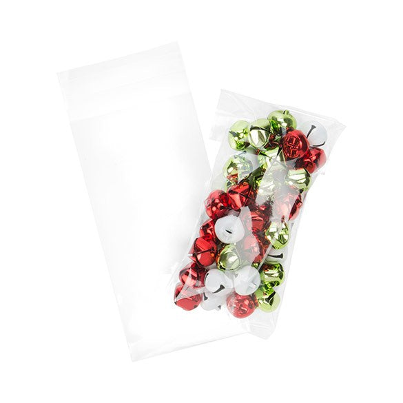 Plastic Zakken 9,5x18,5cm Transparant en Hersluitbaar (100 stuks) [B37M]