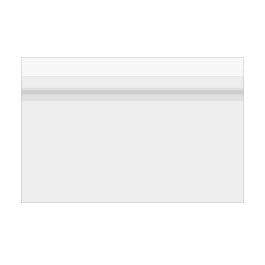 Plastic Zakken 9,7X6cm Transparant en Hersluitbaar (100 stuks) [B3X2XPC]