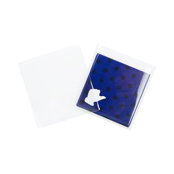 Plastic Zakken 7,6x8cm Transparant (100 stuks) [B3X3NF]