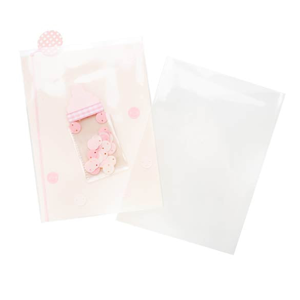 Plastic Zakken 9,5x13,5cm Transparant (100 stuks) [B3X5NF]