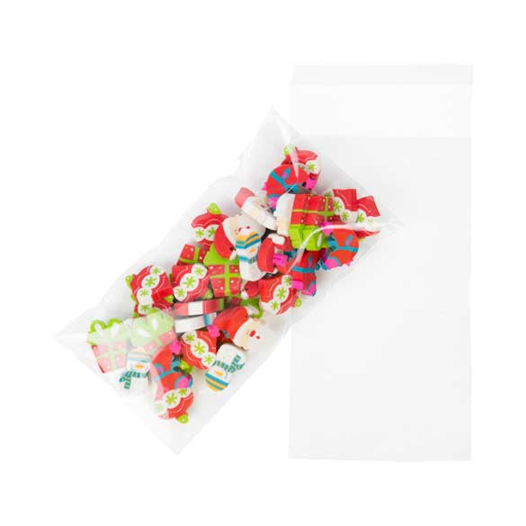 Plastic Zakken 8,1x15,4cm Transparant en Hersluitbaar (100 stuks) [B3X6S]