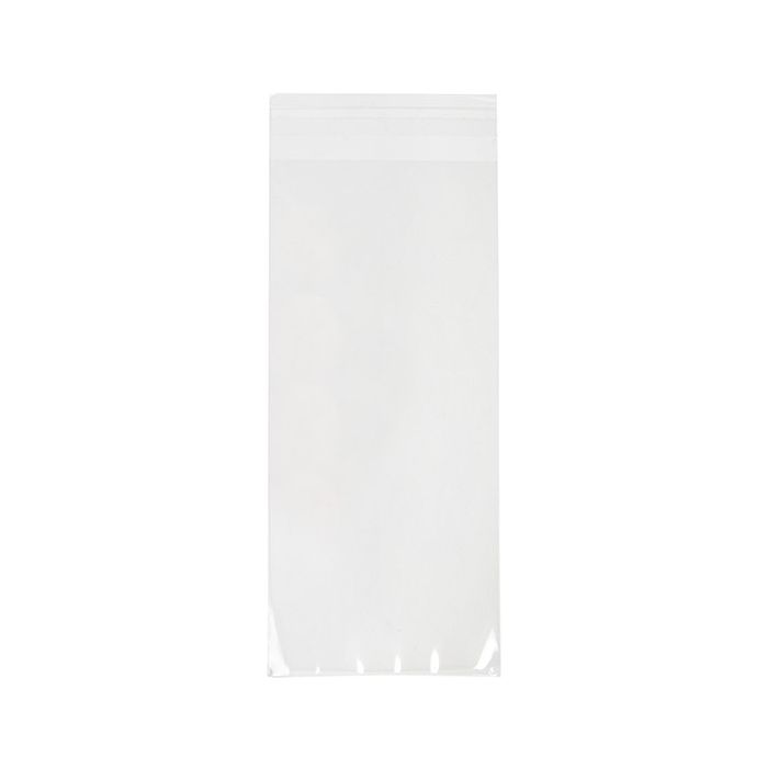 Plastic Zakken 11x24,4 cm Transparant en Hersluitbaar (100 stuks) [B49M]
