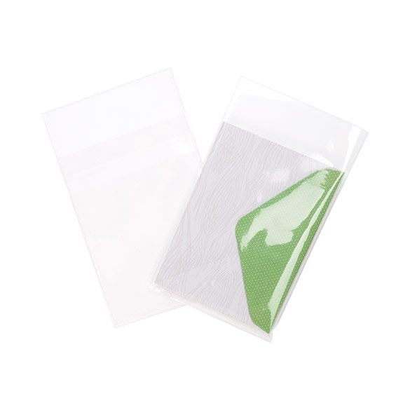 Plastic Zakken 10,3x13,7cm Transparant en Hersluitbaar (100 stuks) [B4B1PC]