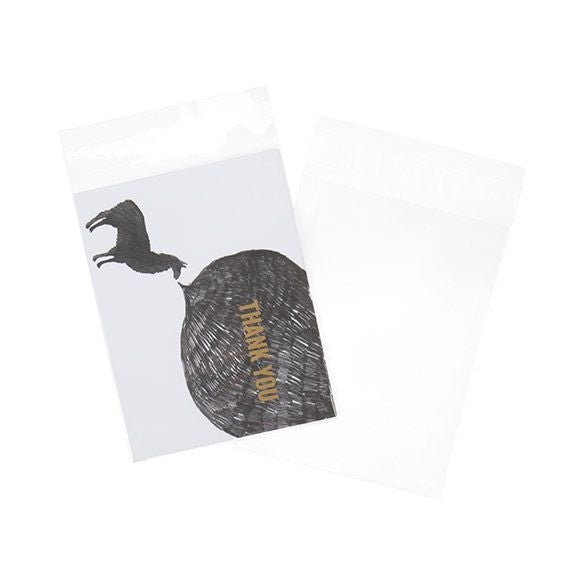 Plastic Zakken 11x14,5cm Transparant en Hersluitbaar (100 stuks) [B4B5]