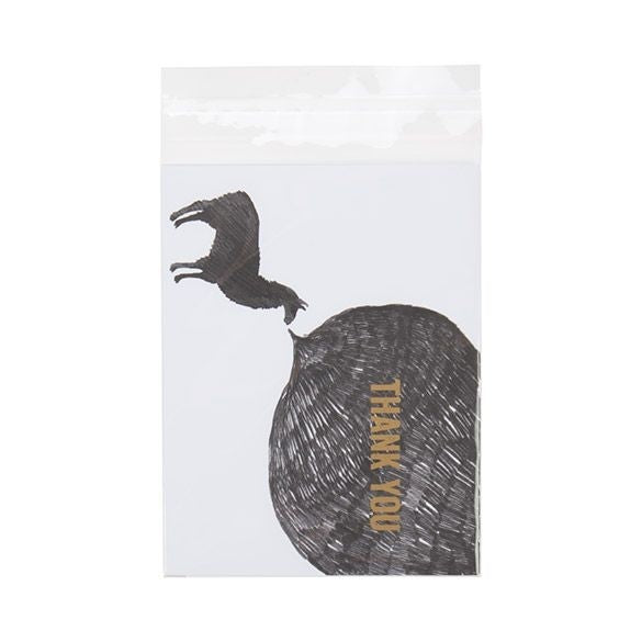 Plastic Bags 11x14.5cm Transparent Peel and Seal