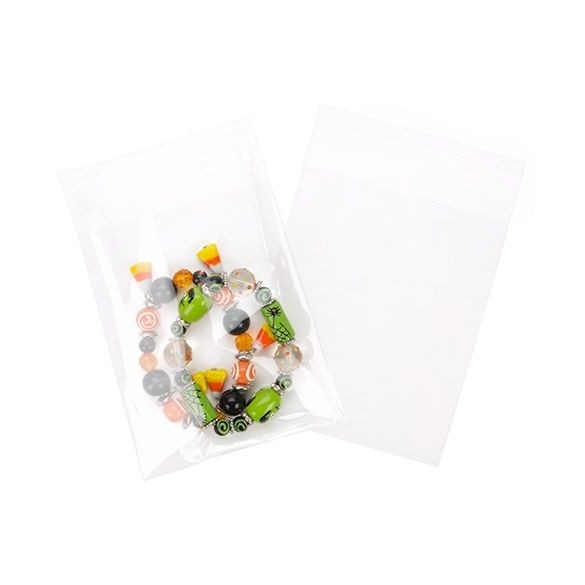 Plastic Zakken 10,8x13cm Transparant en Hersluitbaar (100 stuks) [B4X5]