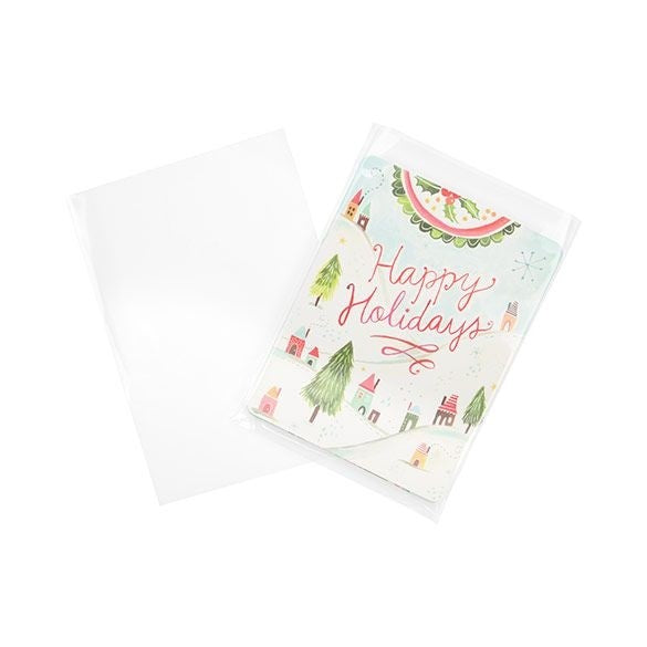 Plastic Zakken 11,8x16,5cm Transparant (100 stuks) [B4X6NFXL]